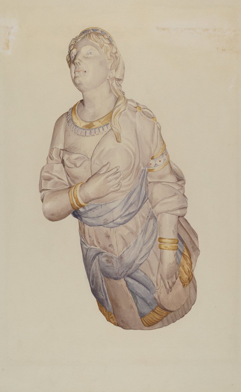 Galionsfigur von "Kenilworth" von Curry M. Bartlett
