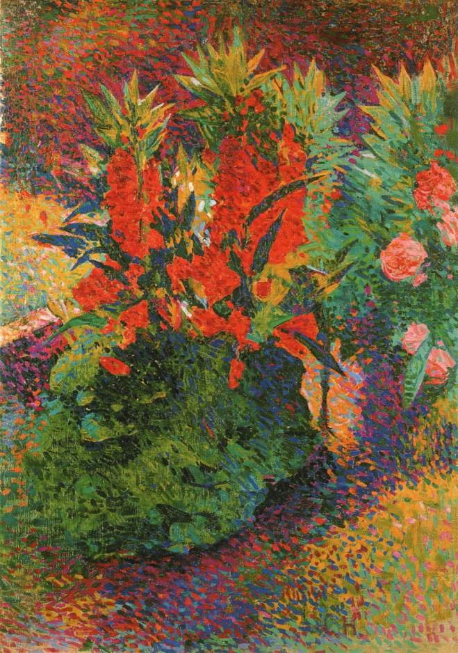 Frühlingsblumen im Garten von Curt Herrmann