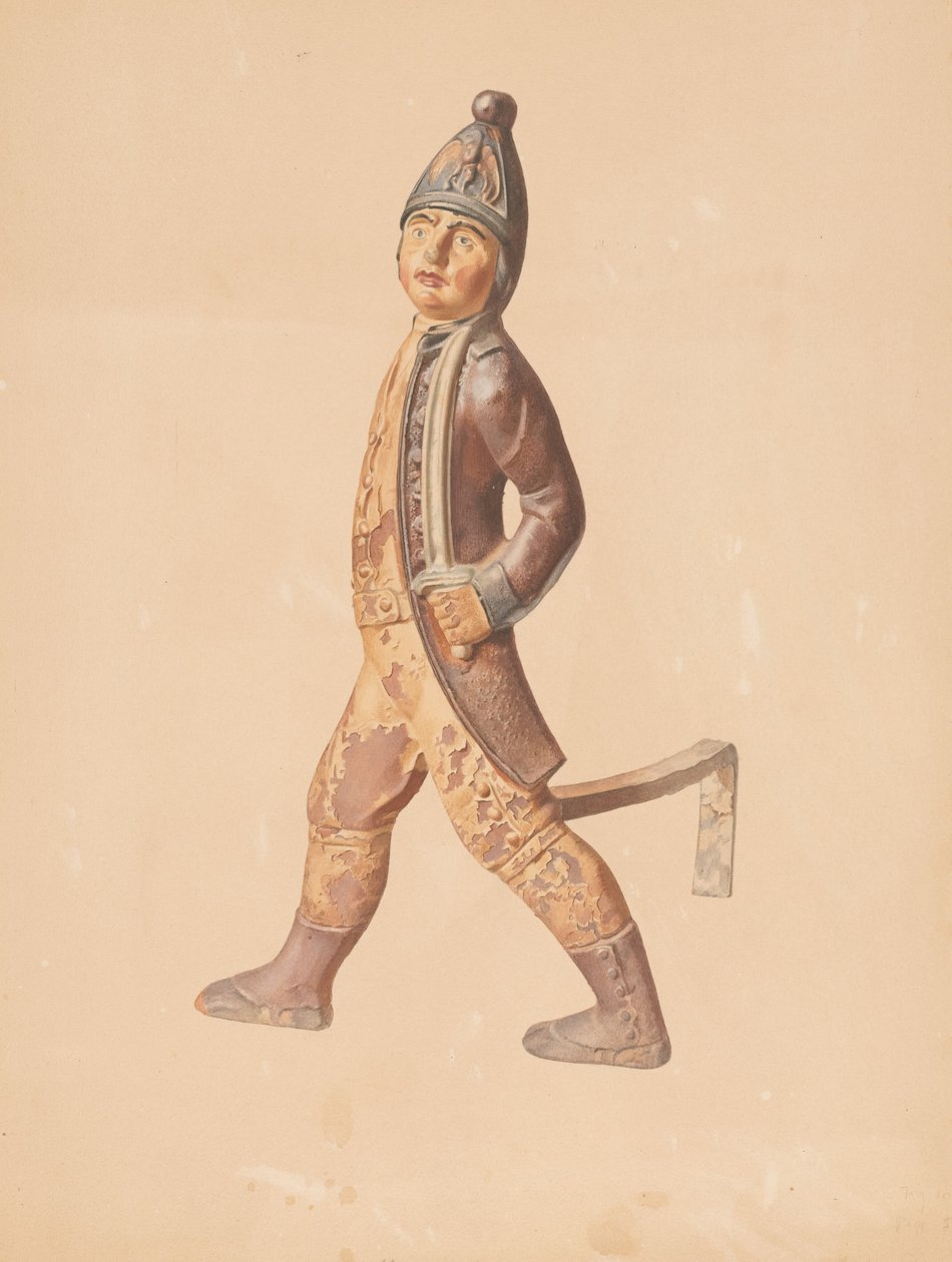 Andiron (Marschierender Hesse) von Cushman Parker