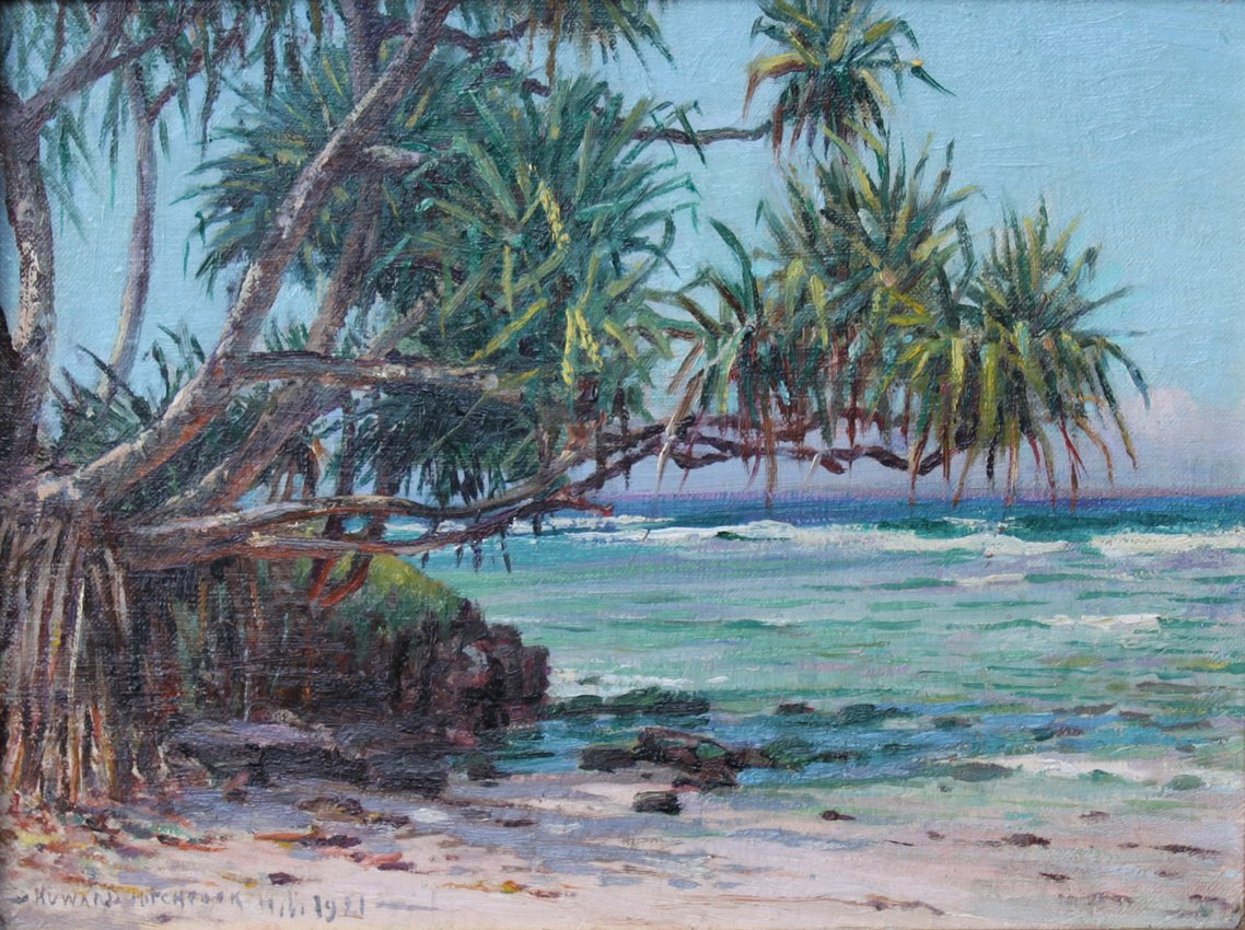 Lauhala am Ufer von D. Howard Hitchcock