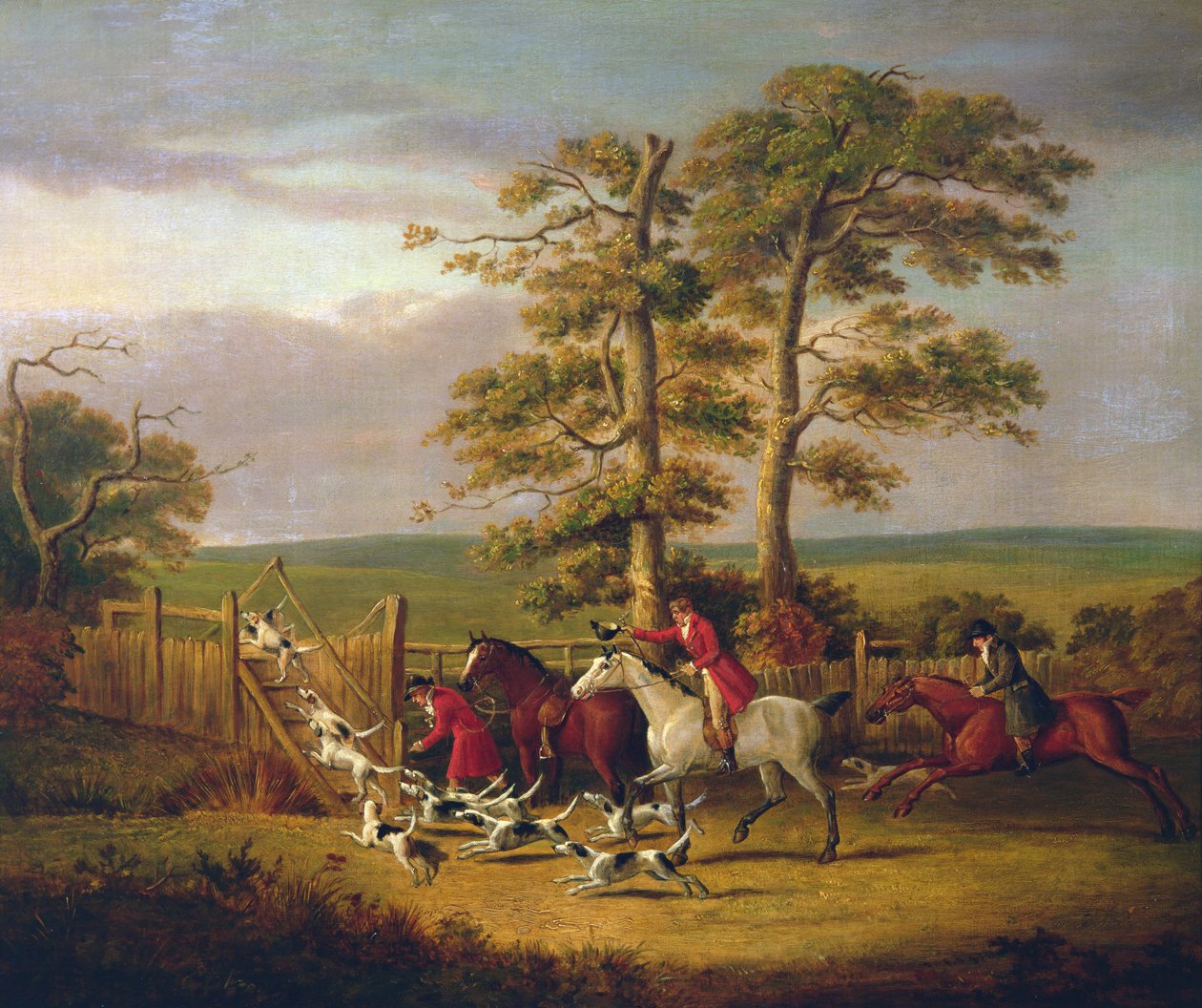 Jagdszene von D. the Younger Wolstenholme