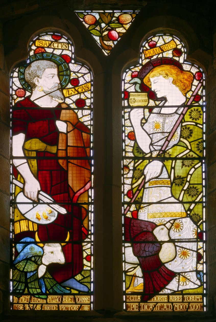 St Luke und St John, St Machars Cathedral von Daniel Cottier