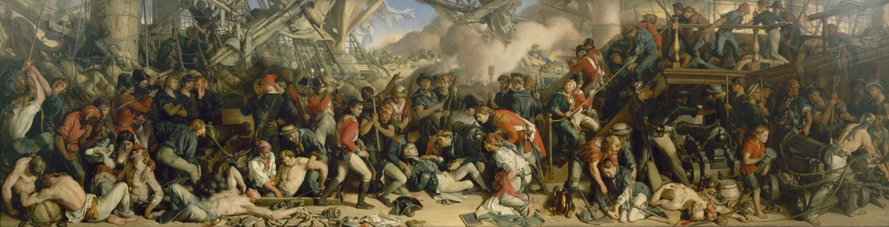 Der Tod von Nelson von Daniel Maclise