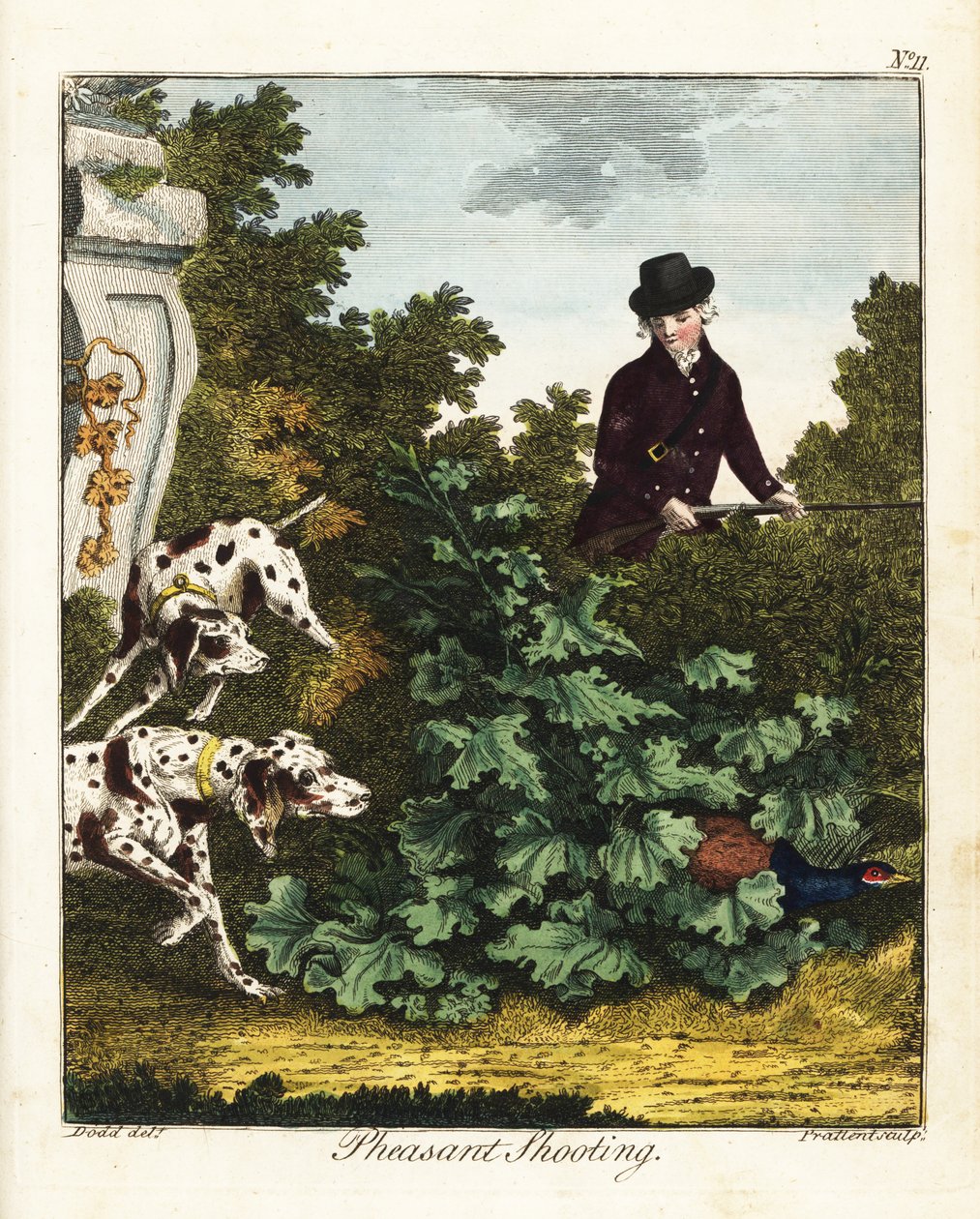 Fasanenjagd von Daniel (after) Dodd
