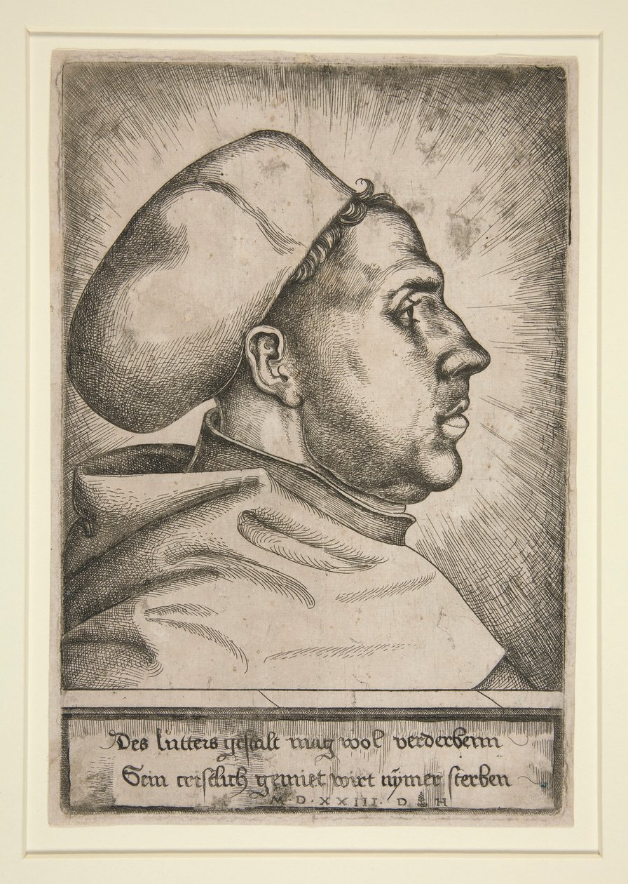 Martin Luther von Daniel Hopfer