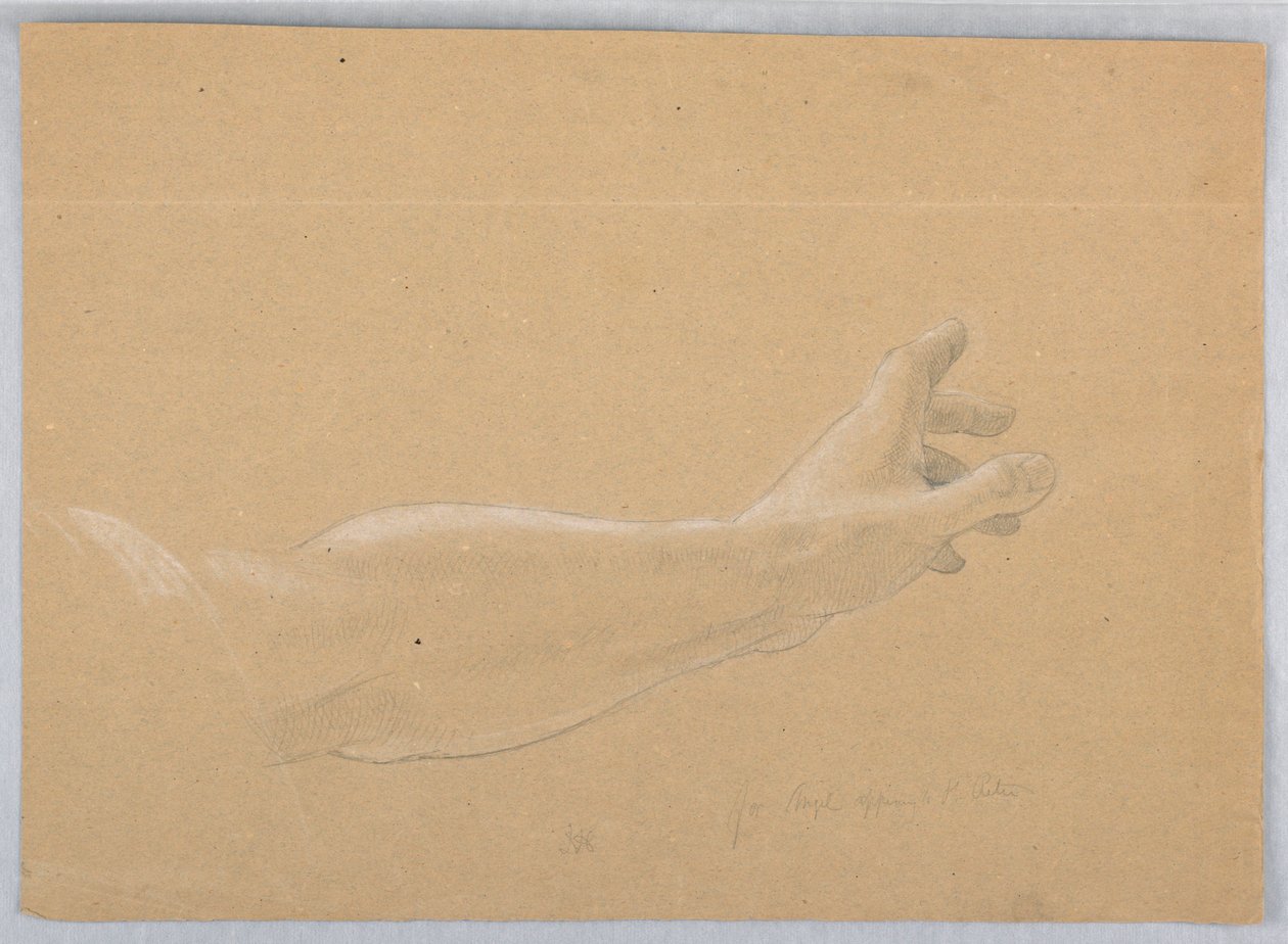 Studie für "Frühe Christia", 1839–40 von Daniel Huntington