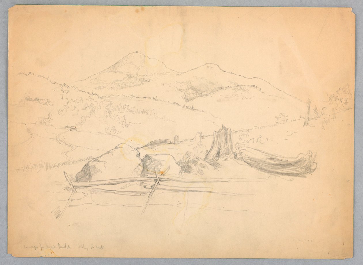 Mt. Kearsarge von jenseits Bartlett von Daniel Huntington