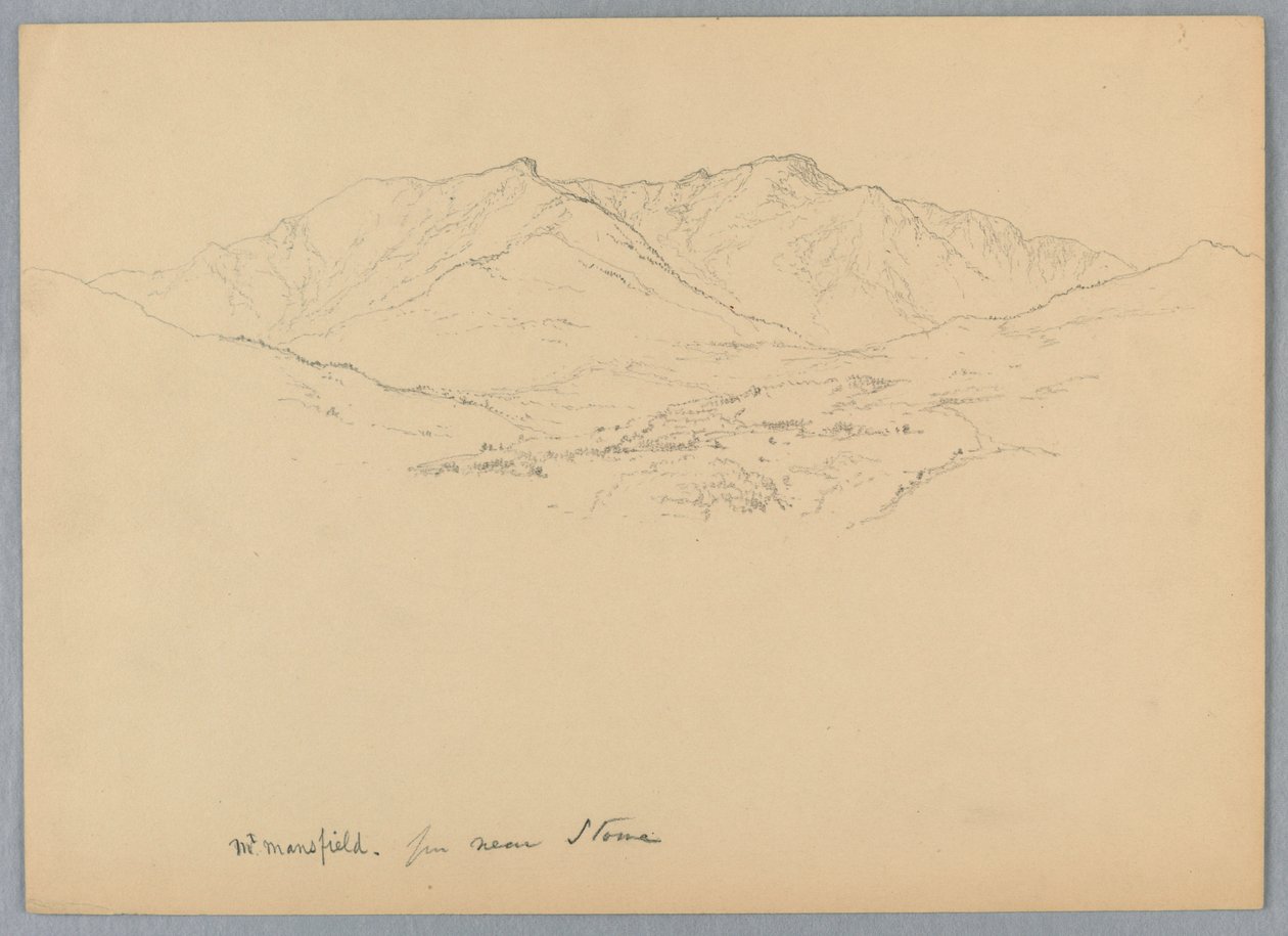 Mt. Mansfield von der Nähe von Stowe, Vermont von Daniel Huntington