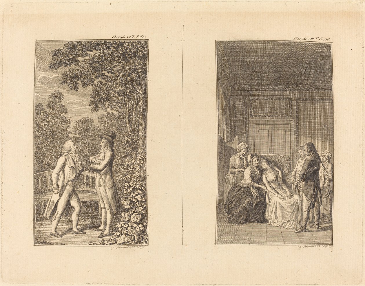 Clarissa von Daniel Nikolaus Chodowiecki