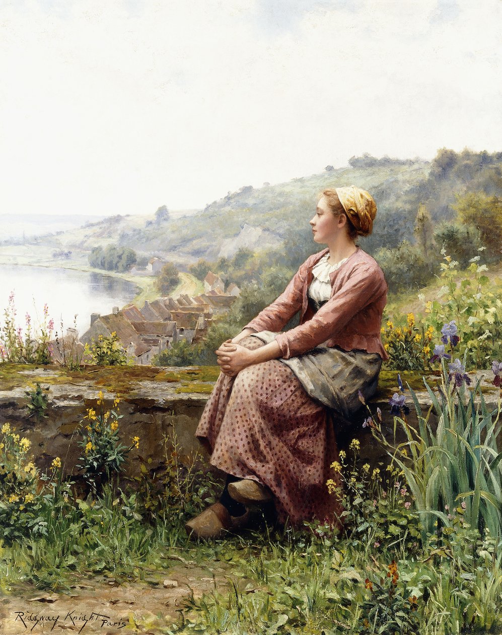 Träumerei von Daniel Ridgway Knight