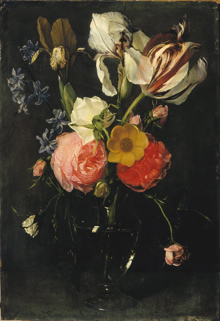 Blumen in einer Vase von Daniel Seghers