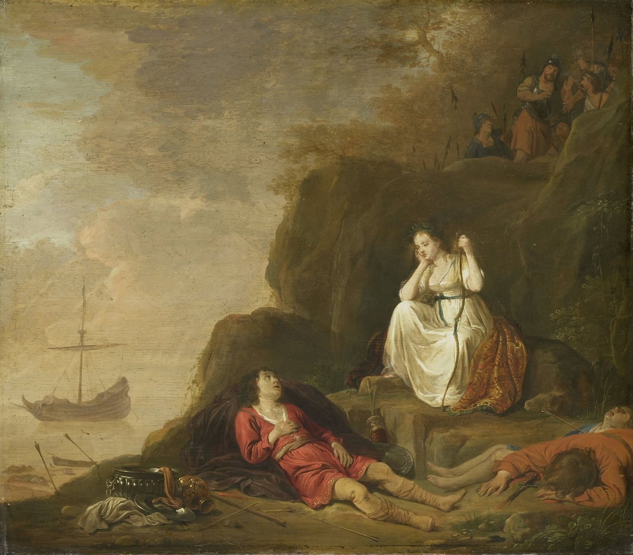 Theagenes und Charikleia von Daniël Thivart