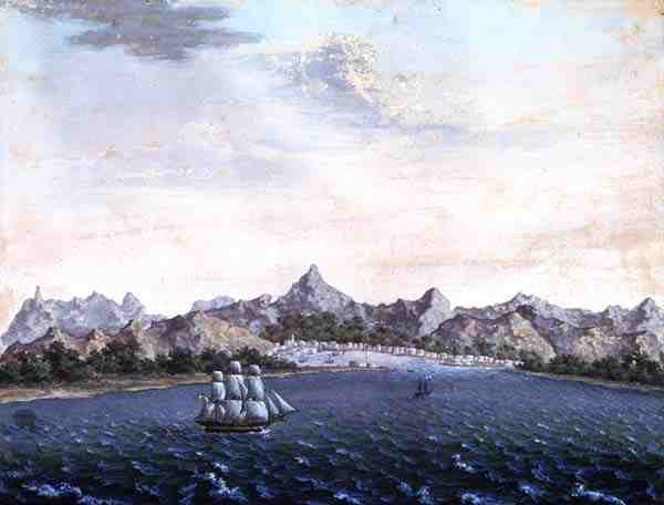 Isle de France, ca. 1810 von Danish School