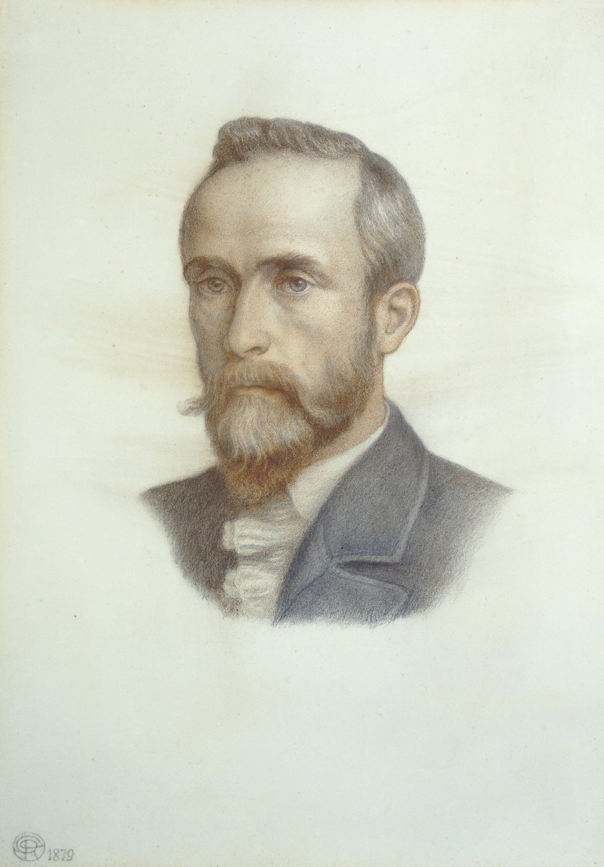 Porträt von Frederick Richard Leyland, 1879 von Dante Gabriel Charles Rossetti