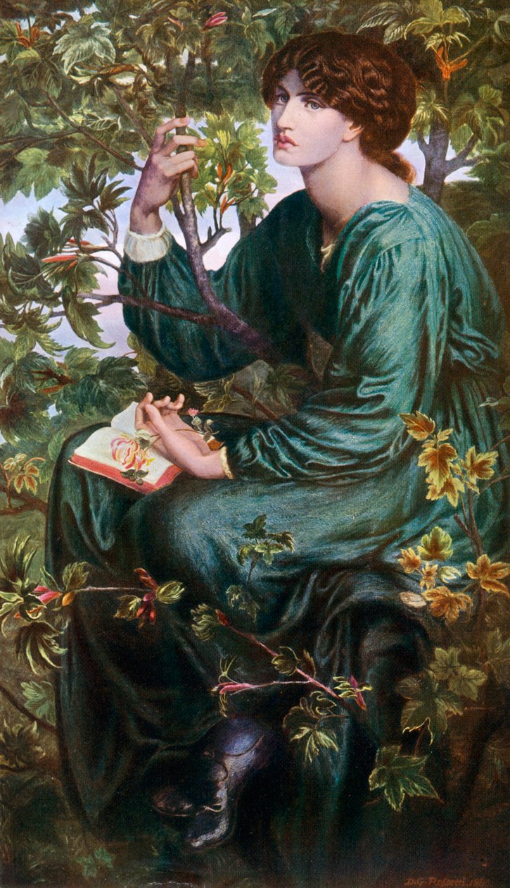 Tagtraum, 1880 von Dante Gabriel Charles Rossetti