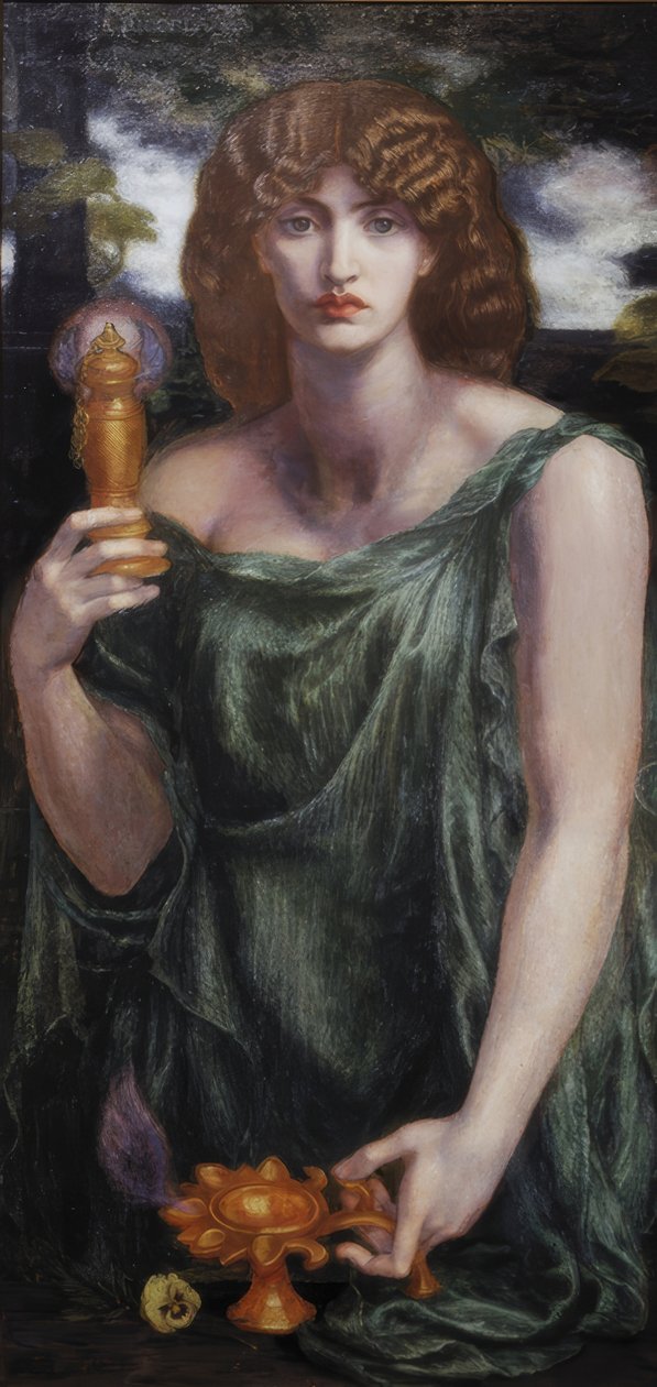 Mnemosyne von Dante Gabriel Rossetti