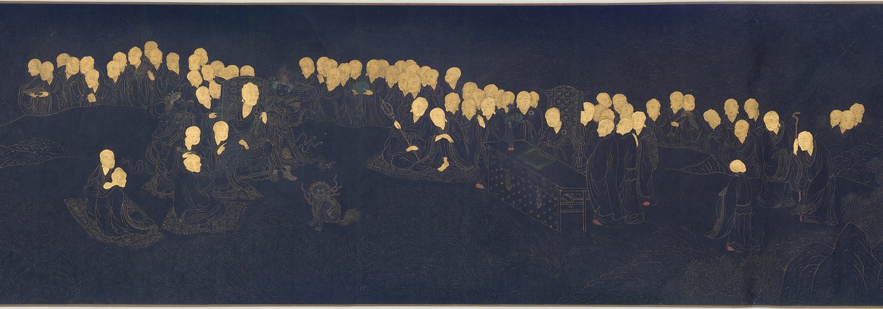 Fünfhundert Luohan, Ming-Dynastie, 1427 von Daohong