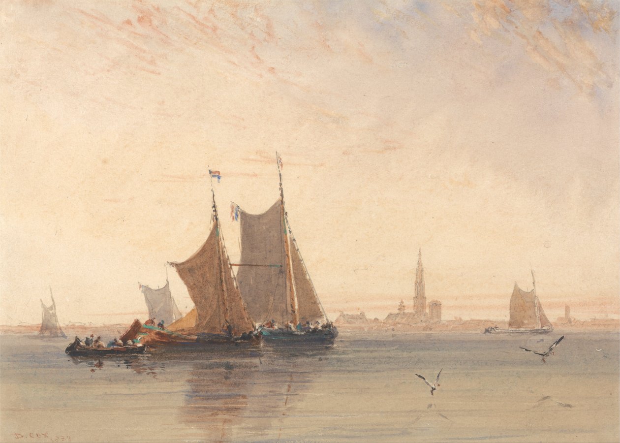 Antwerpen, Morgen von David Cox