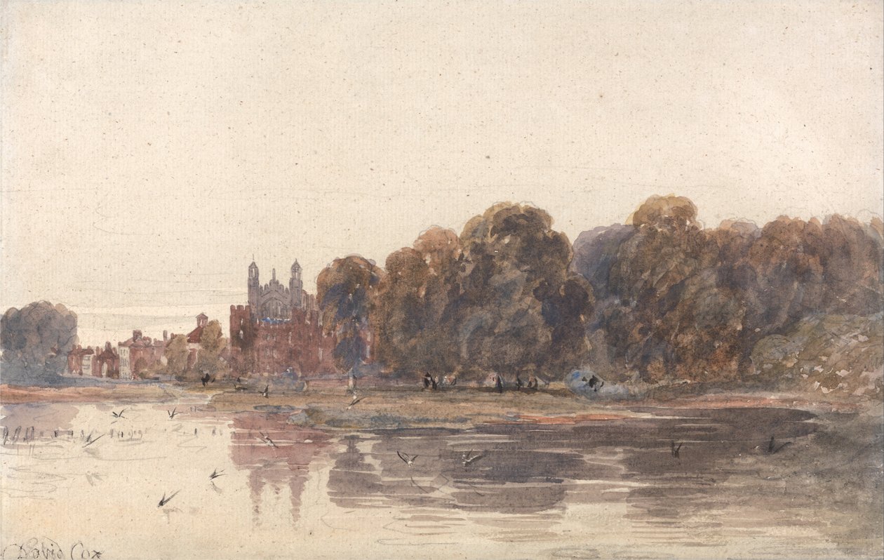 Eton von der Themse von David Cox