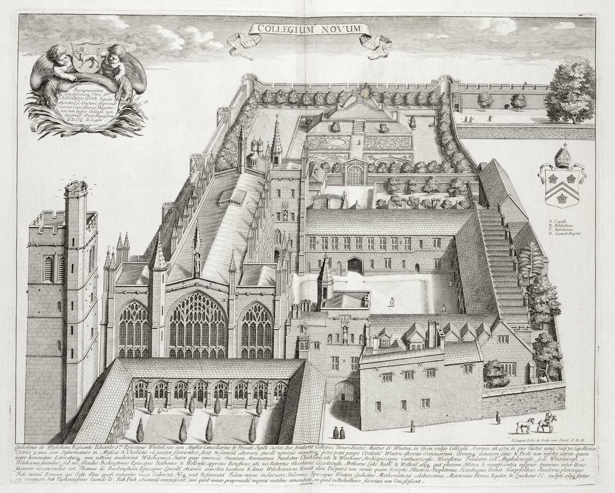 New College, Oxford, aus 