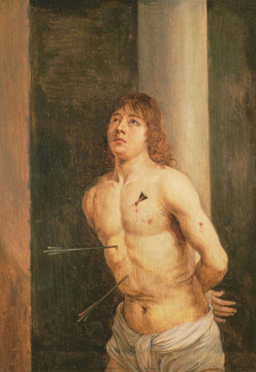 Heiliger Sebastian, 1651-56 von David Teniers the Younger