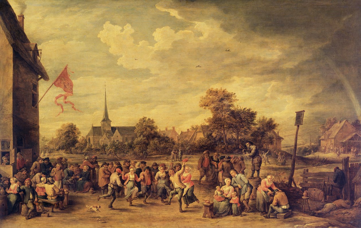 Das Kermesse von David Teniers the Younger