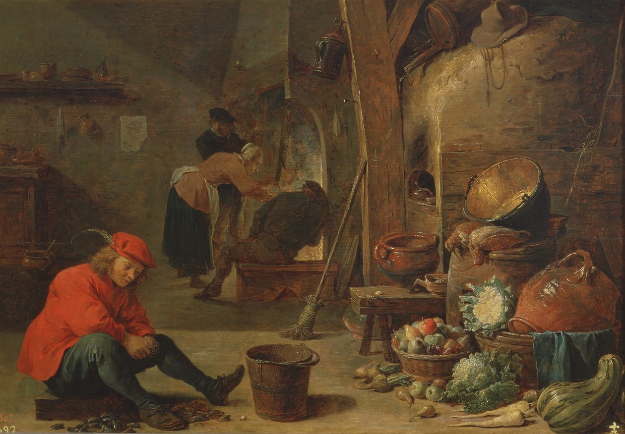 Die Küche von David Teniers the Younger