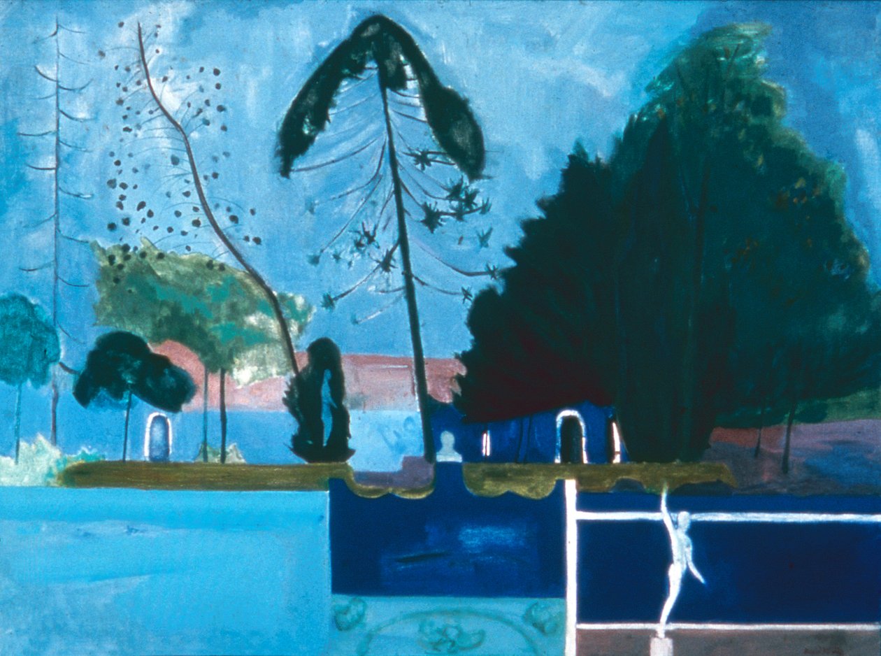 In einem Garten, Lissabon von David Alan Redpath Michie