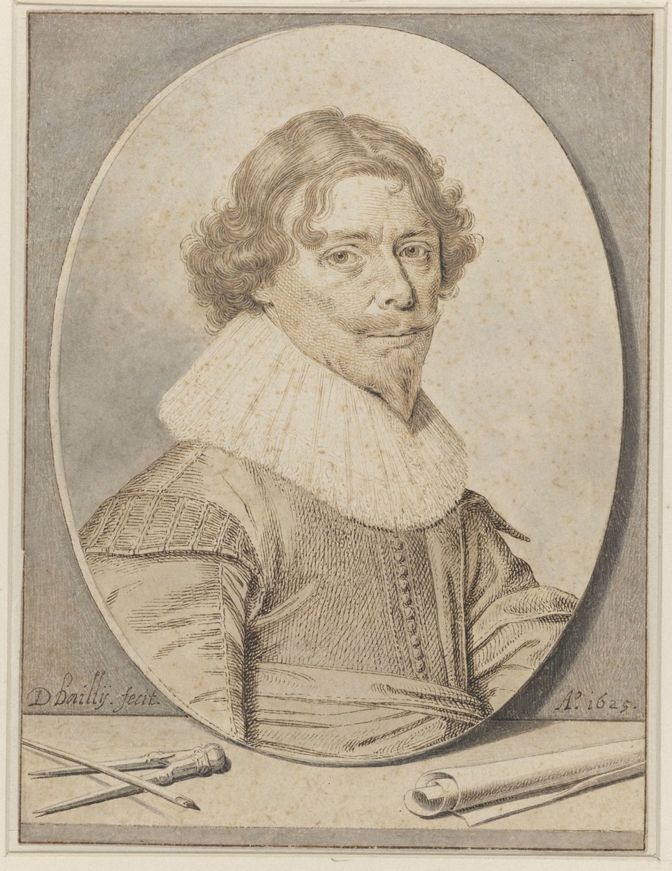Selbstporträt von David Bailly von David Bailly