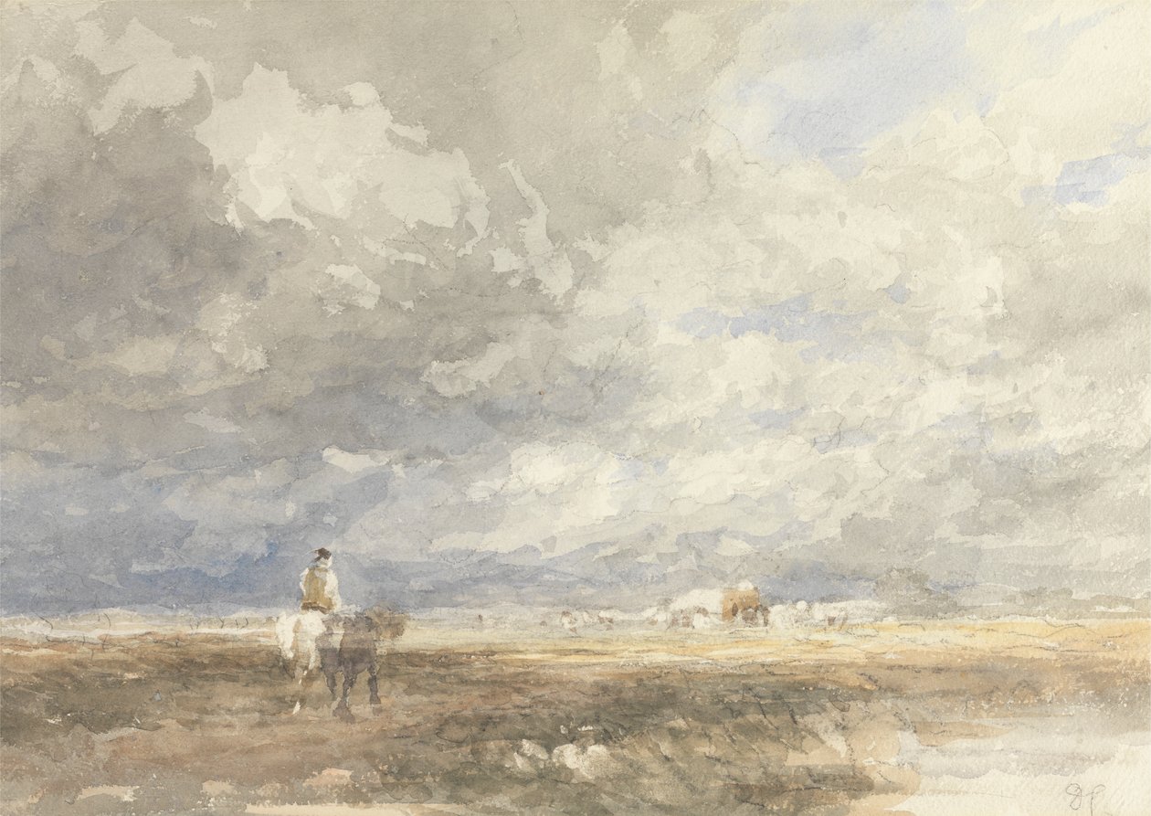 Zum Heufeld gehen von David Cox