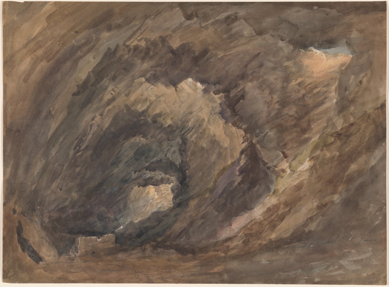 Grotto Innenraum von David Cox