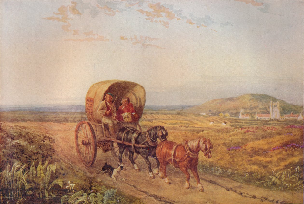 Überquerung der Heide, 1924 von David Cox the elder