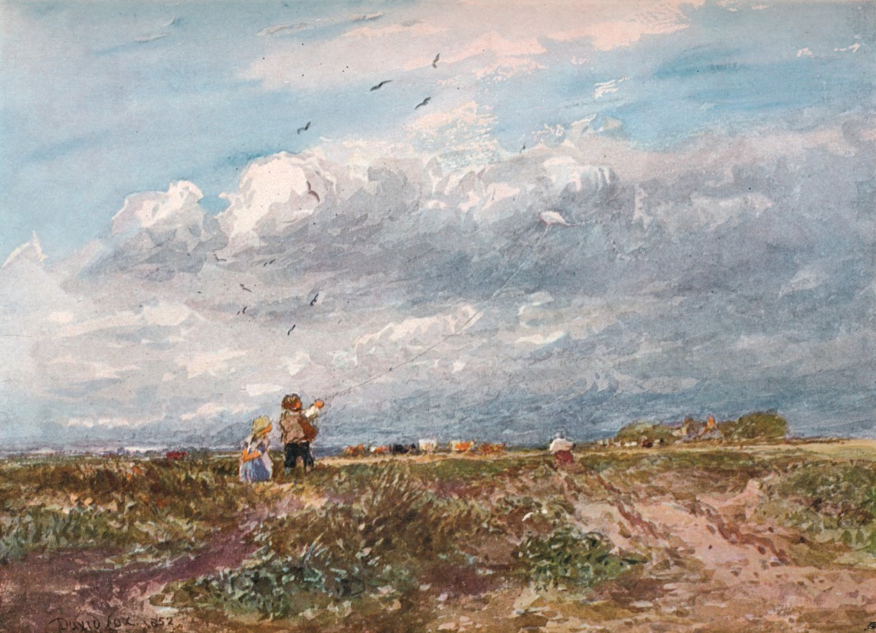 Drachensteigen von David Cox the elder