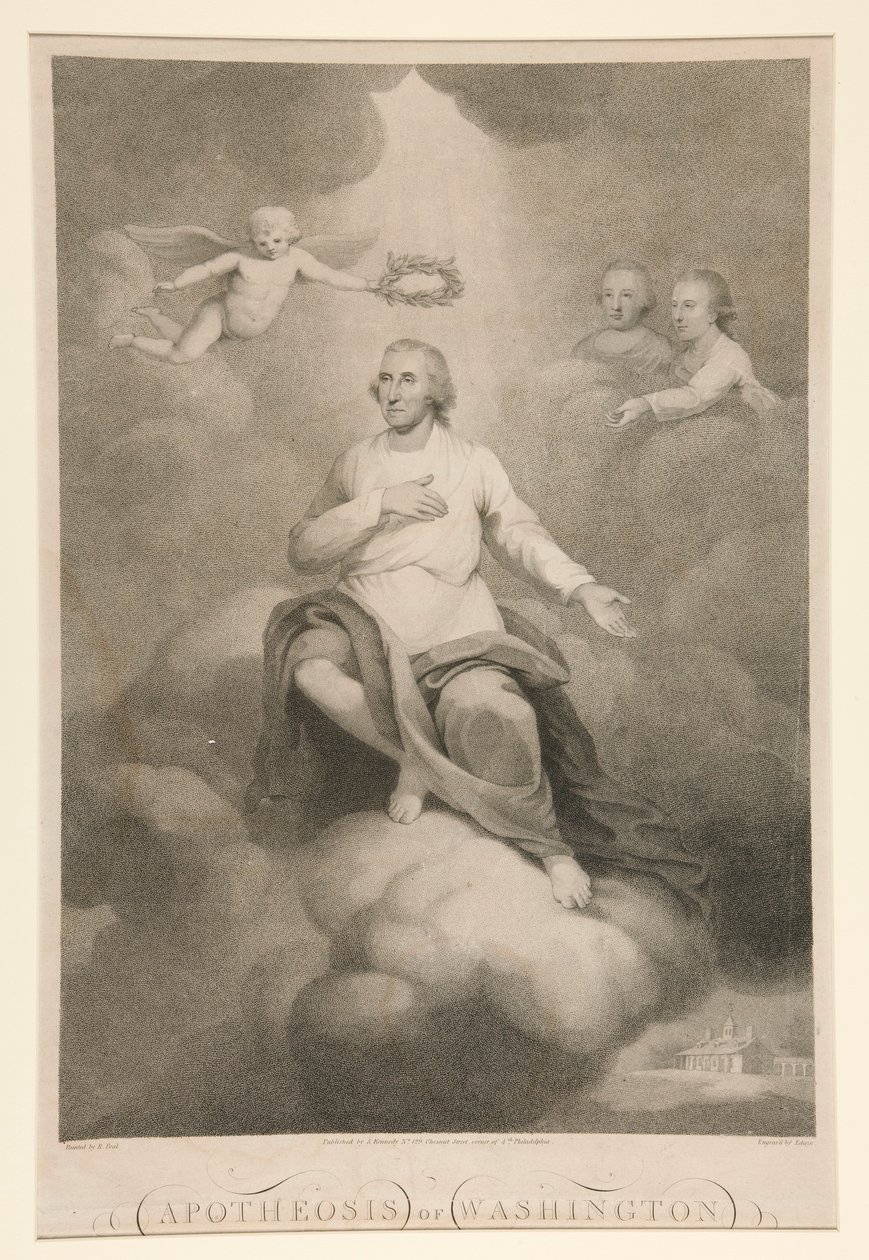 Apotheose von Washington von David Edwin