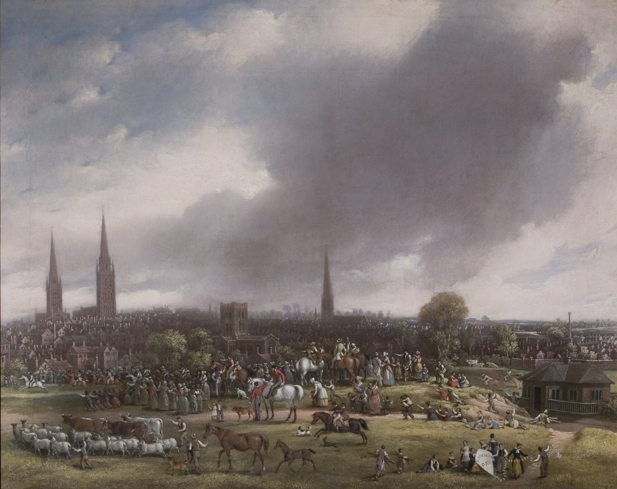 Lammas-Tag, Coventry, 1849 von David Gee
