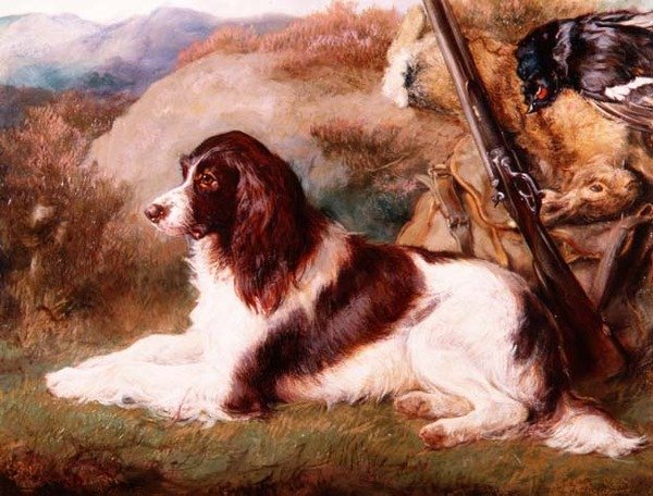 Bei der Tagesbeute von David George Steell