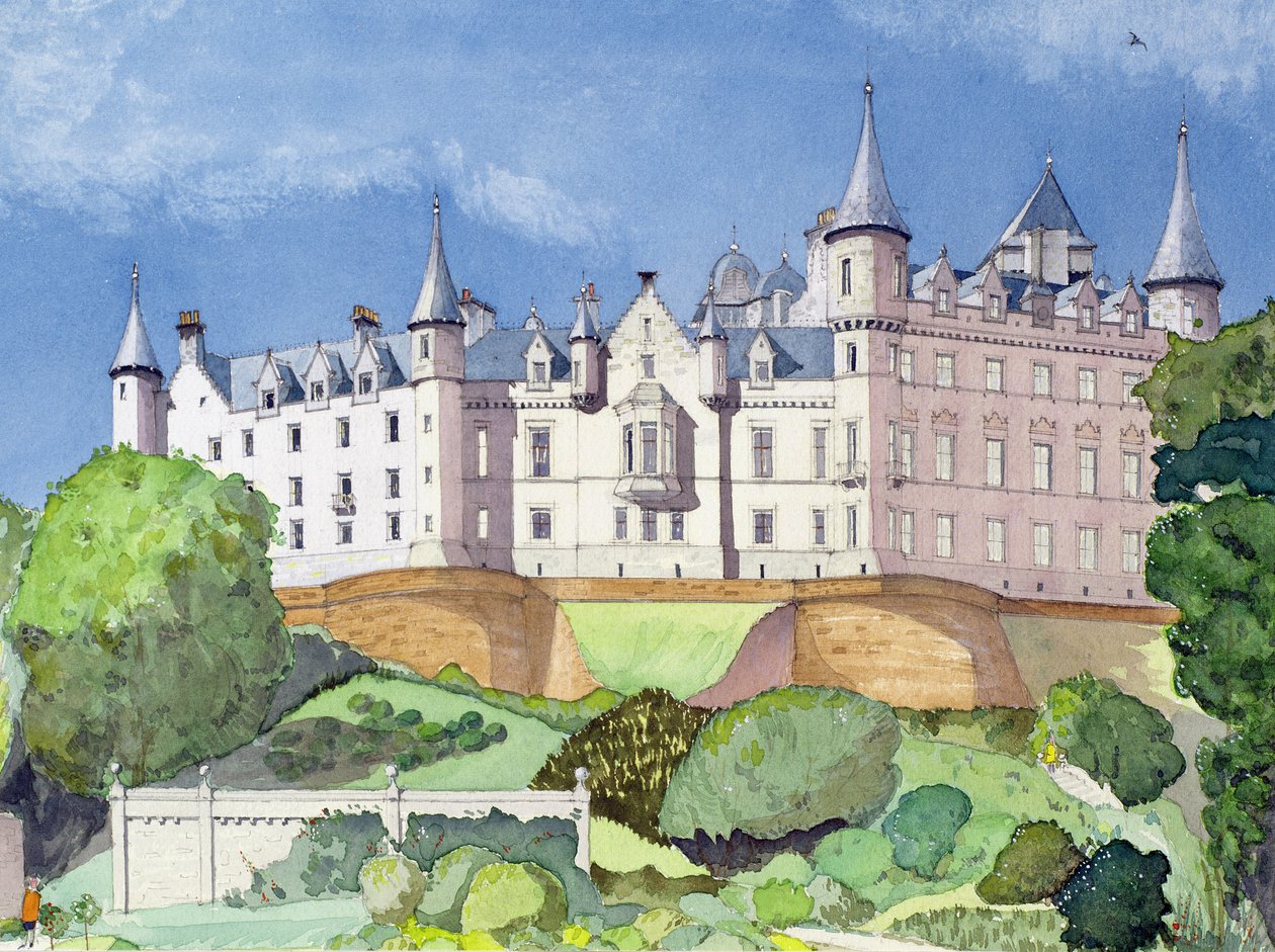 Dunrobin Castle, 1996 von David Herbert