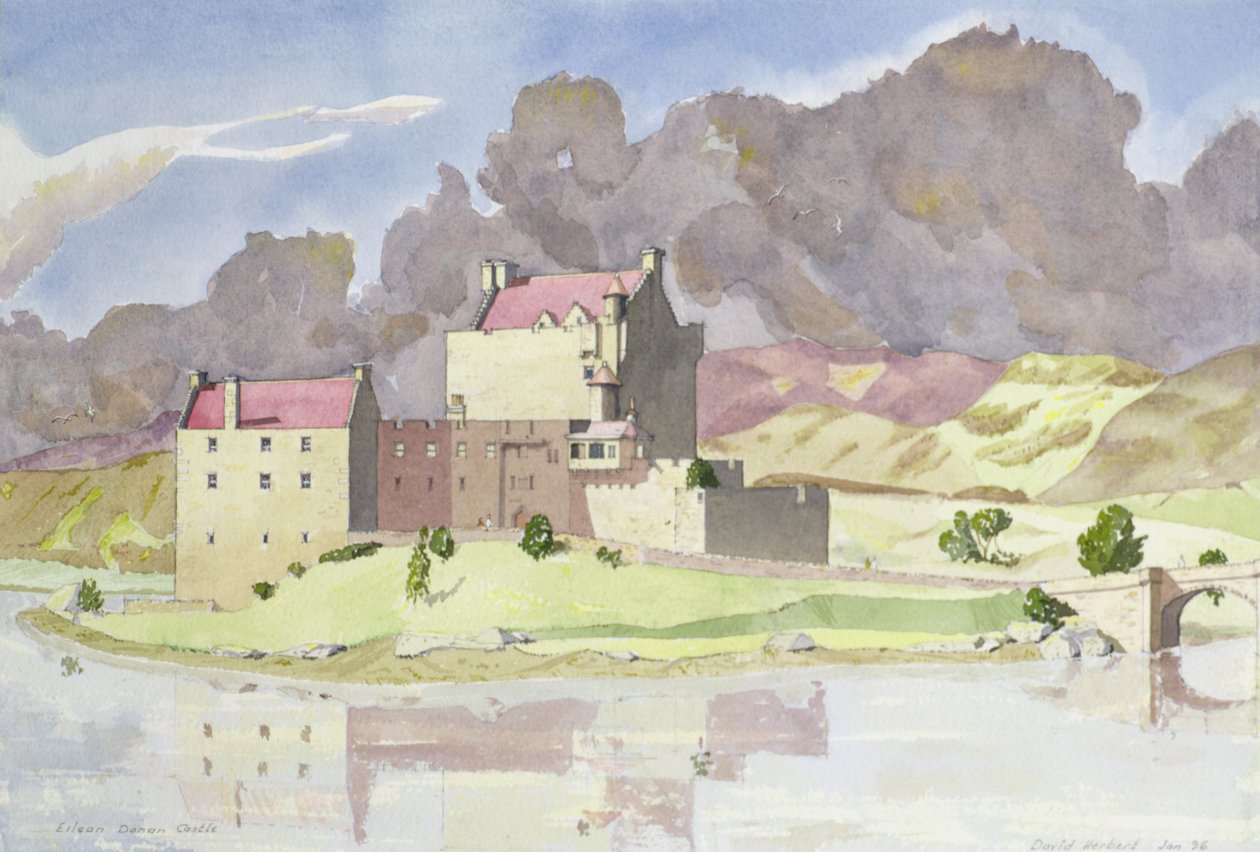 Eilean Donan, 1996 von David Herbert