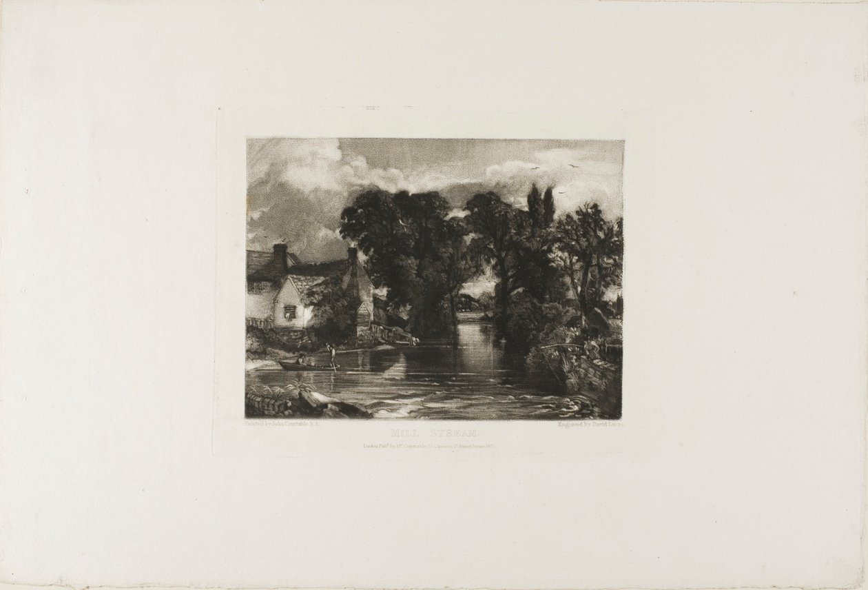 Mühlbach von David Lucas