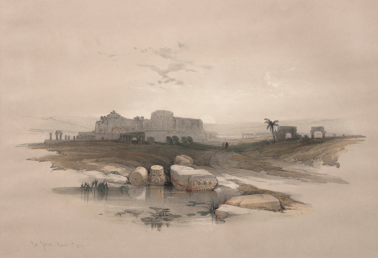 Eleutheropolis oder das moderne Beit-Jibrin von David Roberts