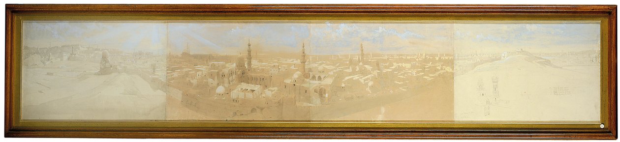 Panorama von Kairo von David Roberts