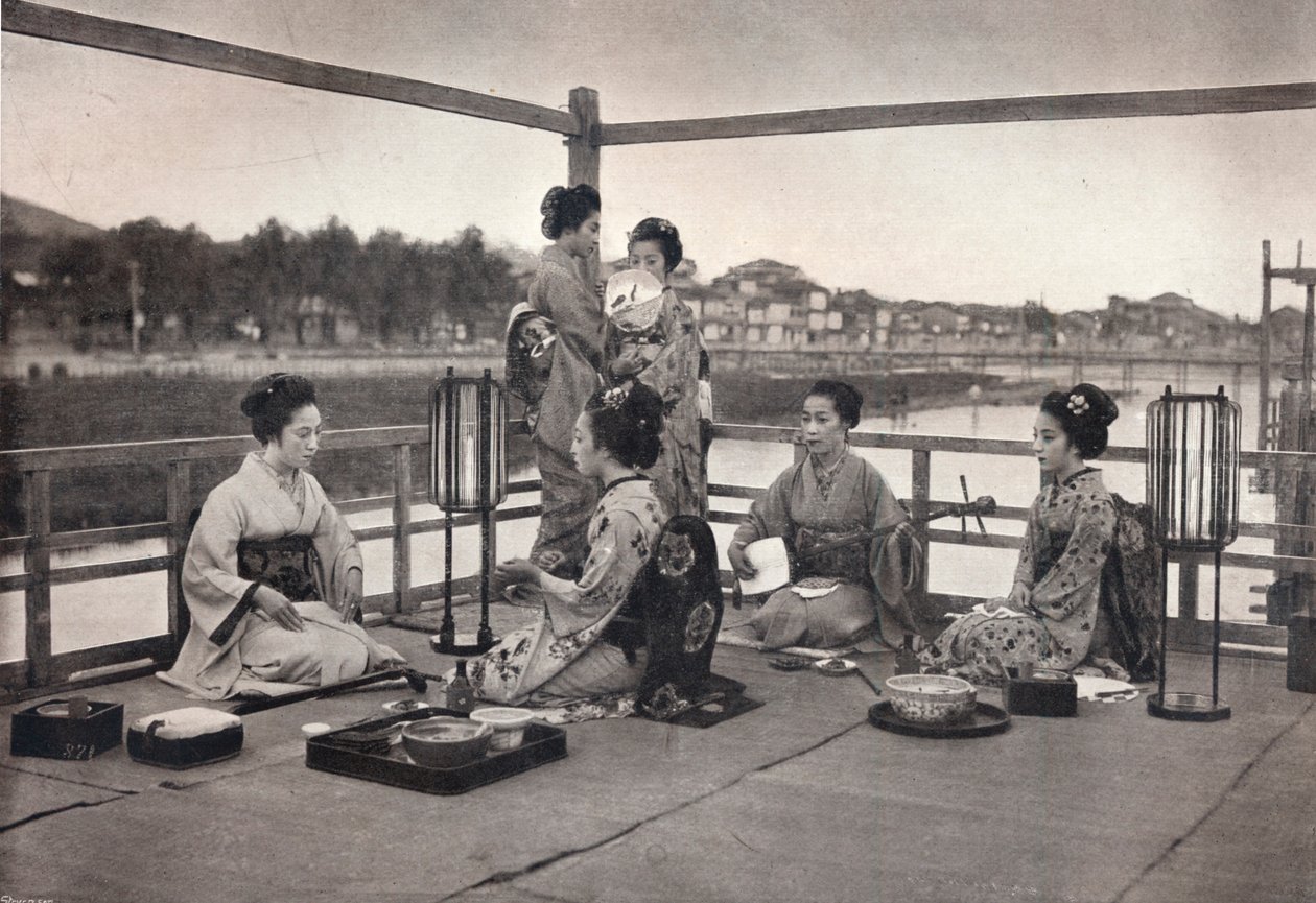 Ein japanisches Mahl von David Stevenson and Co