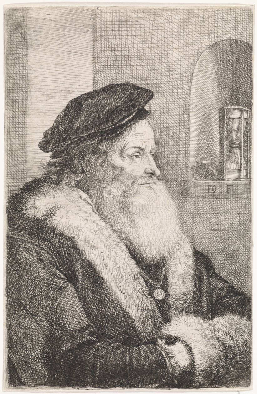Alter Mann mit Bart von David Teniers (II)