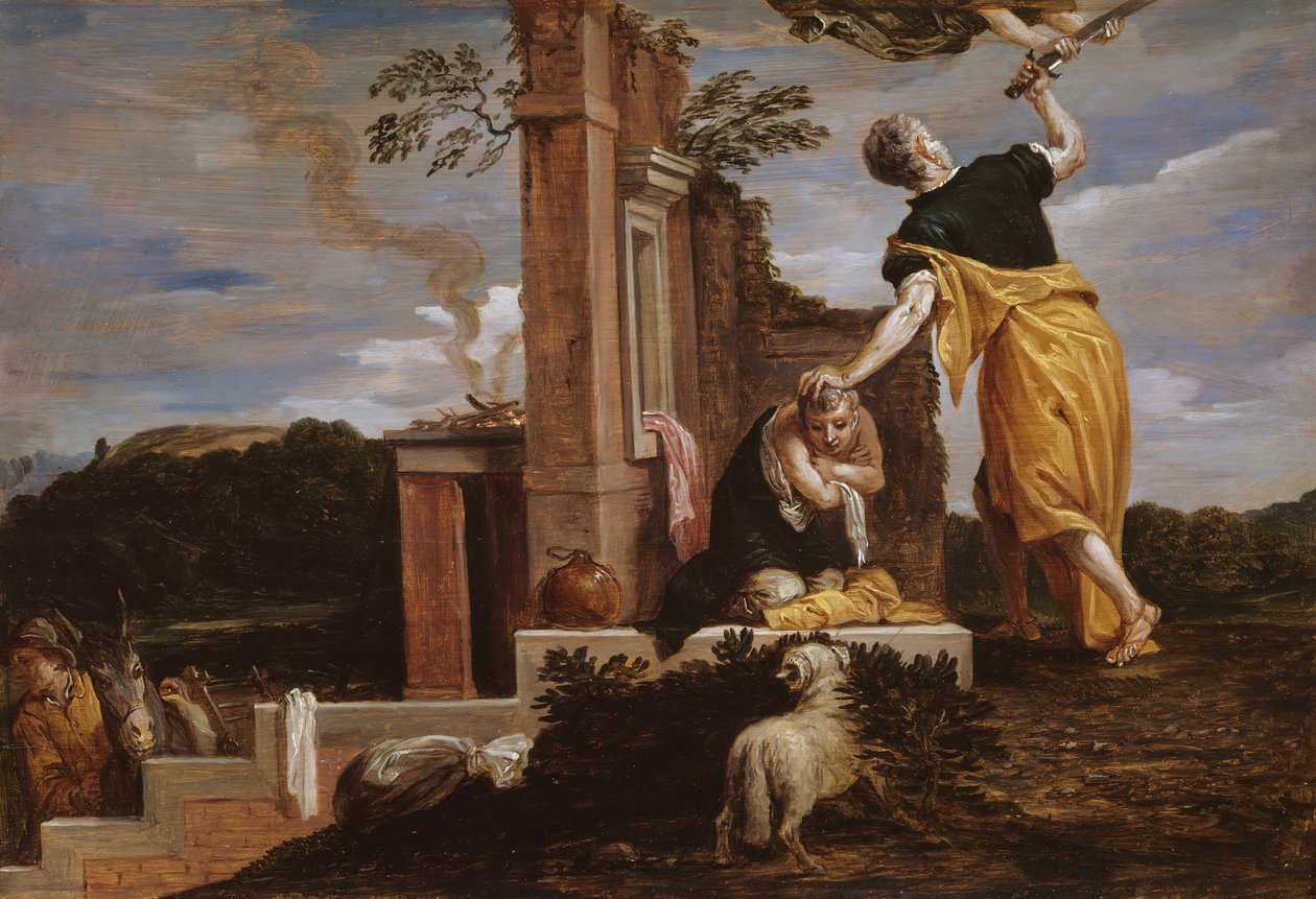 Abrahams Opferung Isaaks von David Teniers II