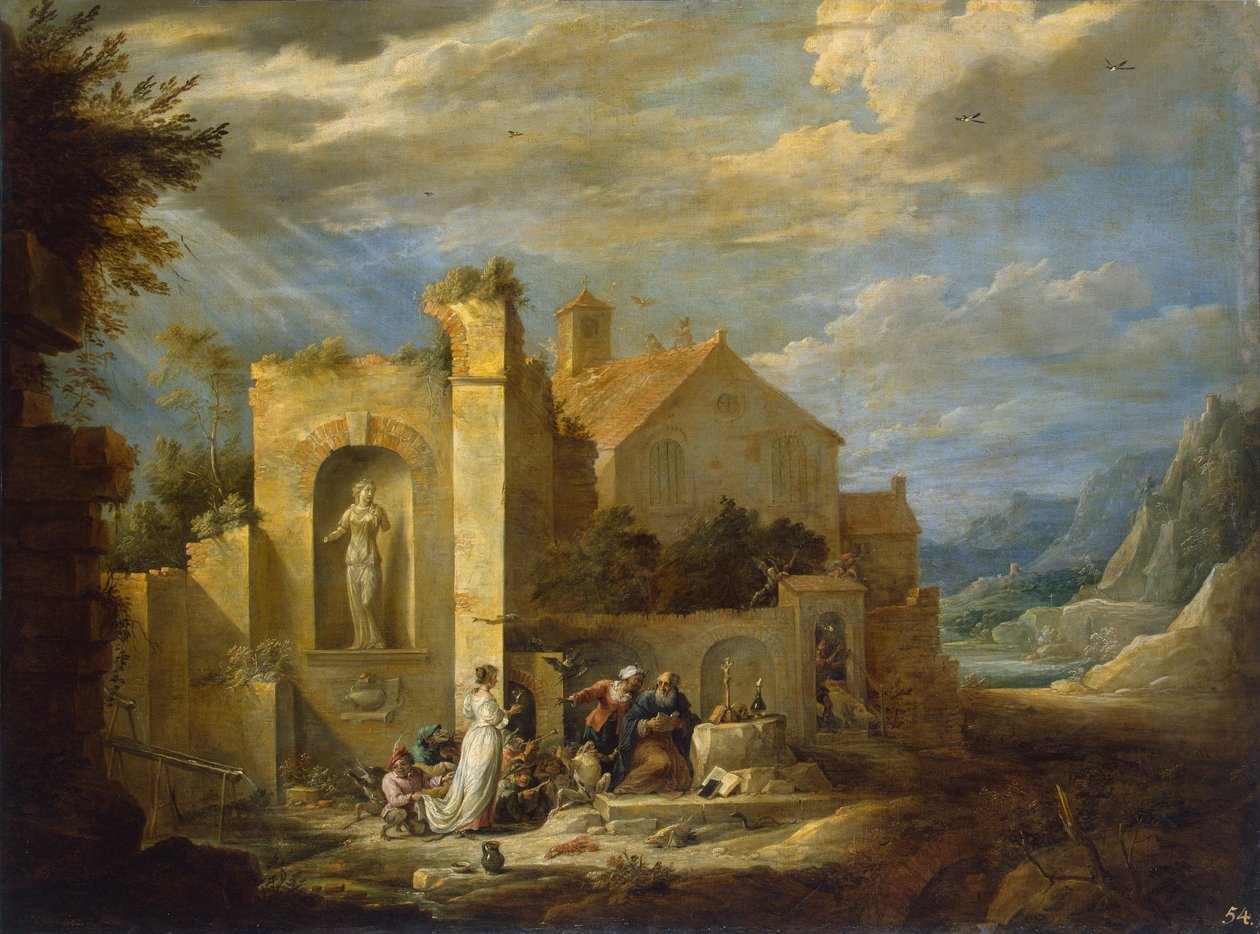 Versuchung des heiligen Antonius von David Teniers the Younger