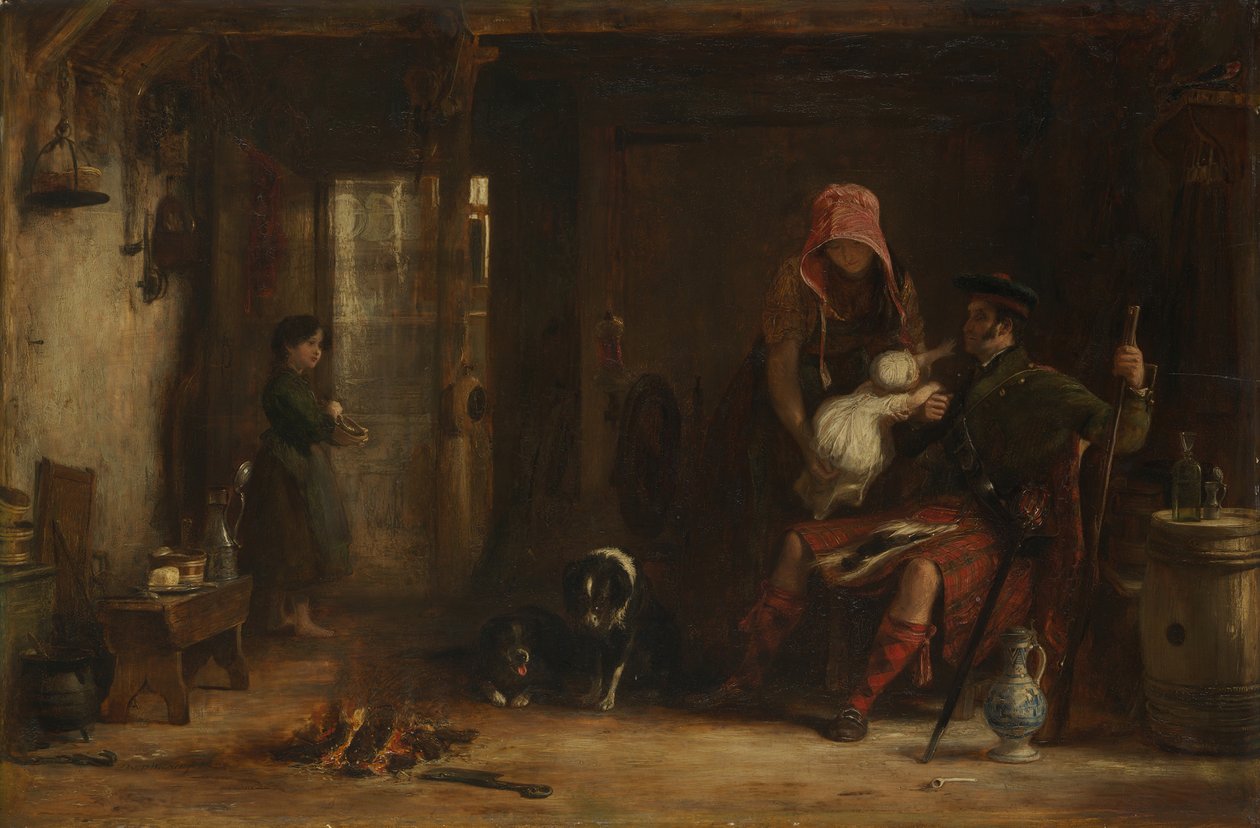 Die Highland-Familie von David Wilkie