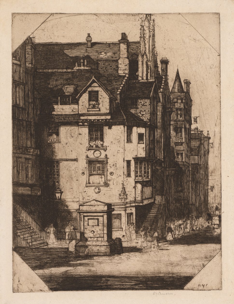 John Knoxs Haus, 1905 von David Young Cameron