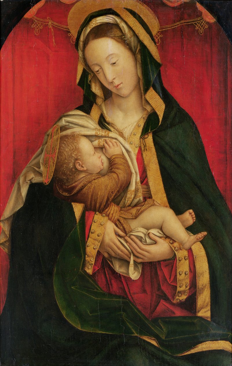 Die Madonna, die ihr Kind stillt, 1520-30 von Defendente Ferrari