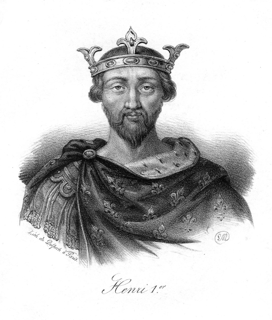 Heinrich I. von England oder Frankreich von Delpech