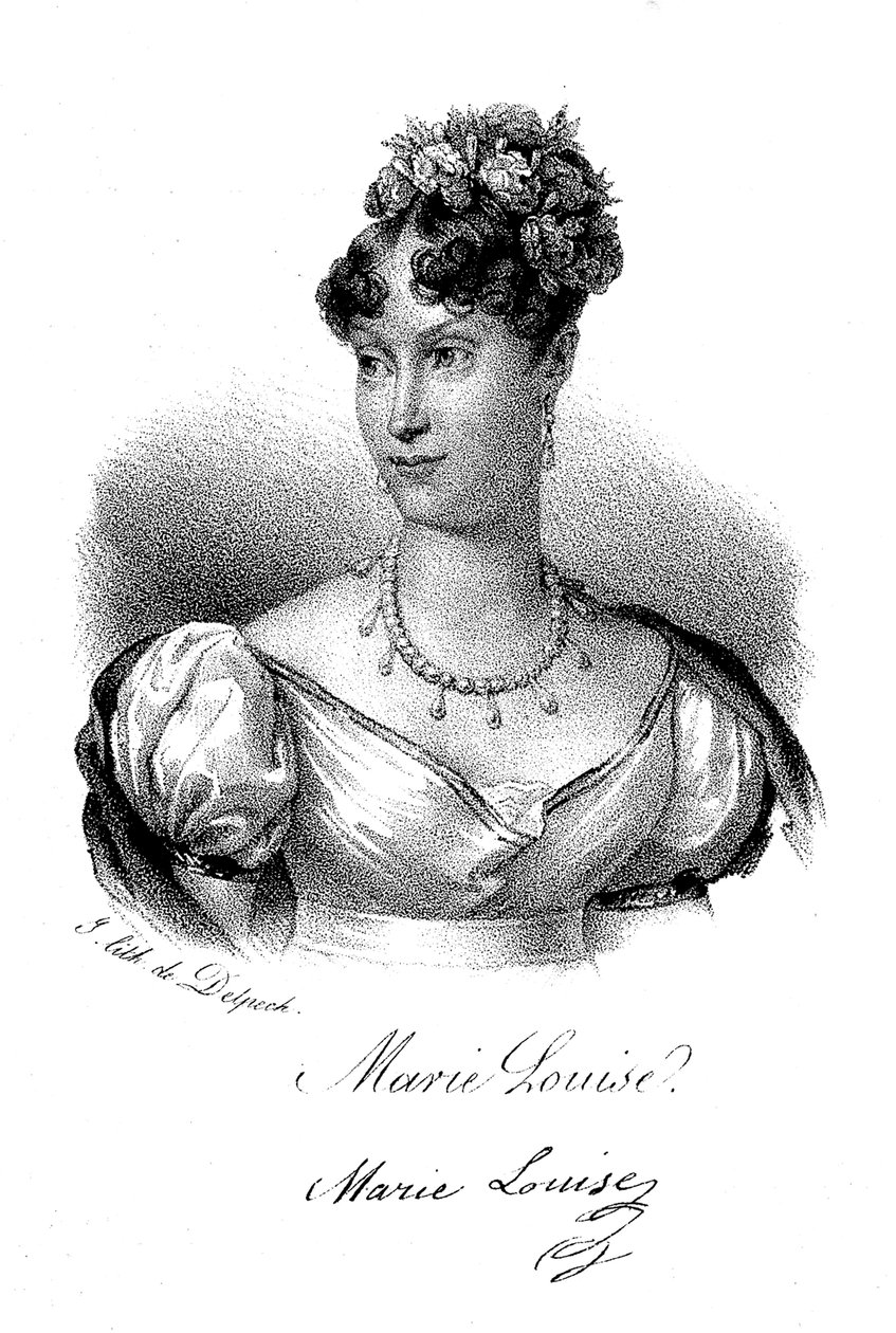 Marie-Louise, Kaiserin der Franzosen, um 1830 von Delpech